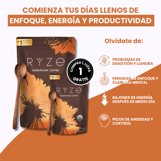 Ryze - Café con hongos